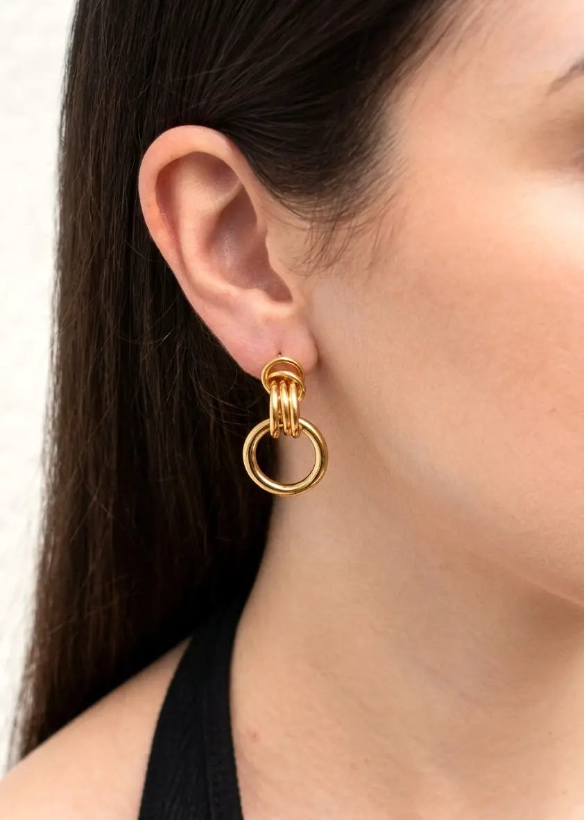 Cosmic Loop Earrings