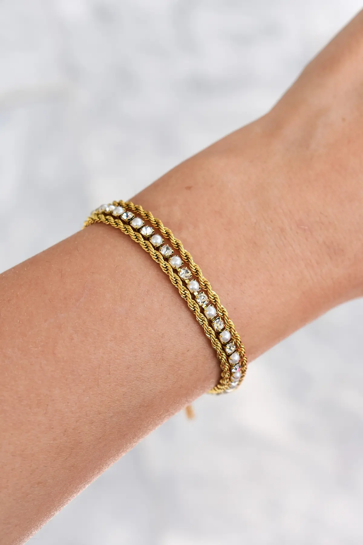 Knitted Perla Bracelet