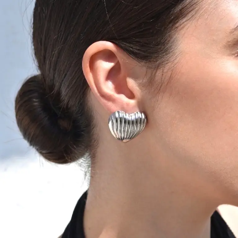 Valentina Earrings Silver