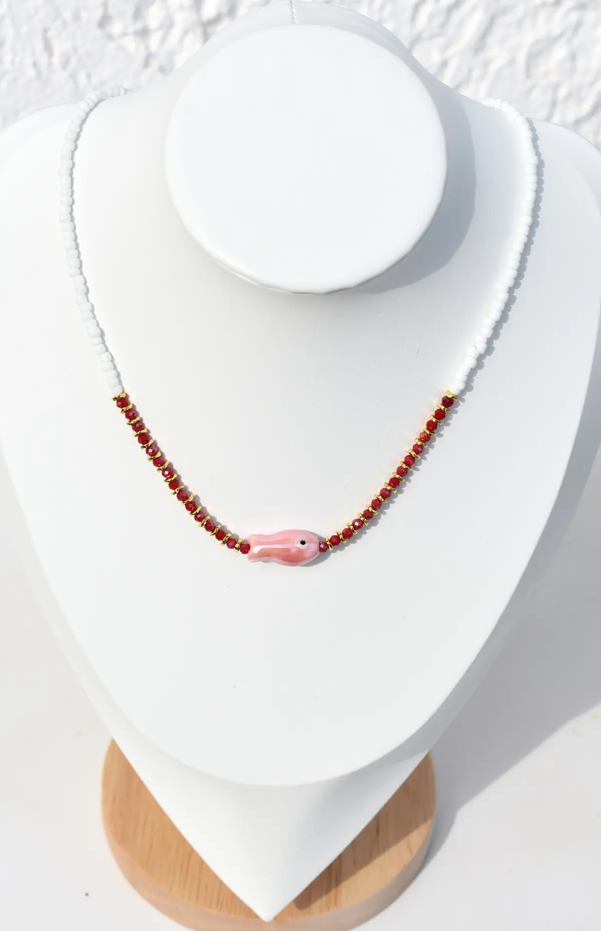 Rouge Koi Necklace