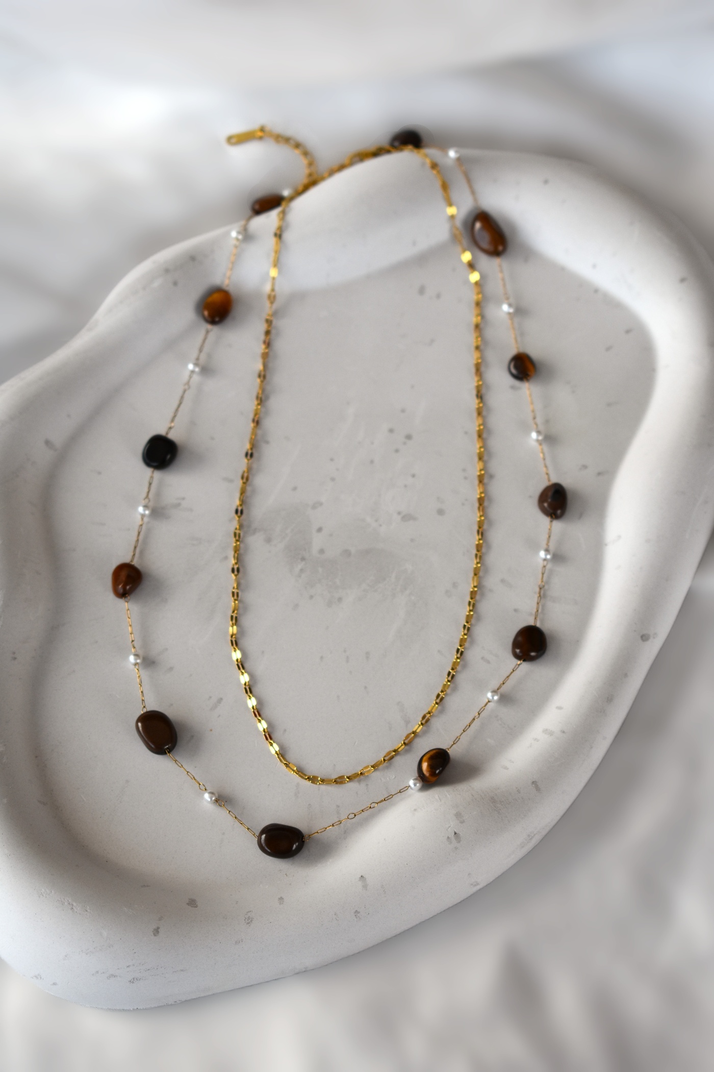 Bronze Muse Necklace