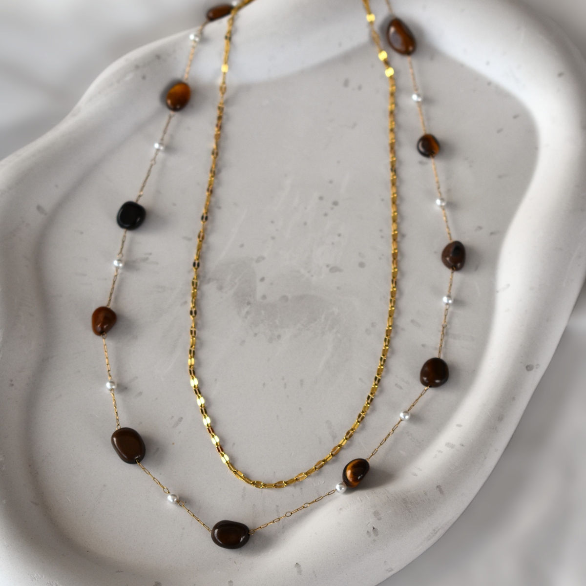 Bronze Muse Necklace