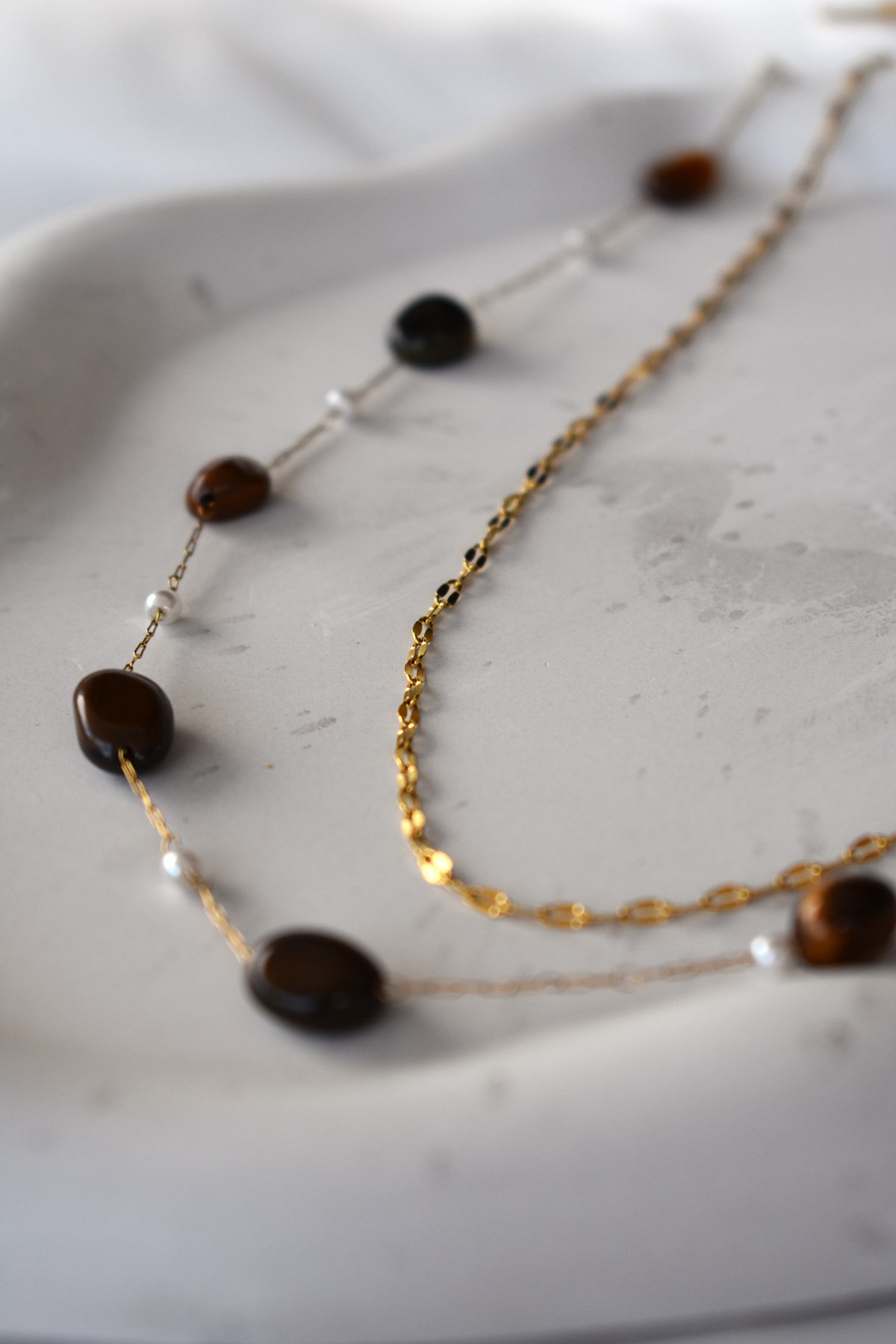 Bronze Muse Necklace