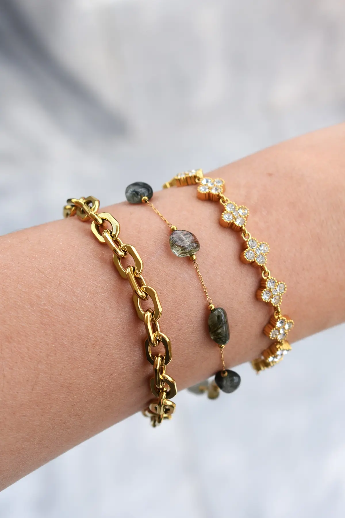 Stone Bracelet Grass