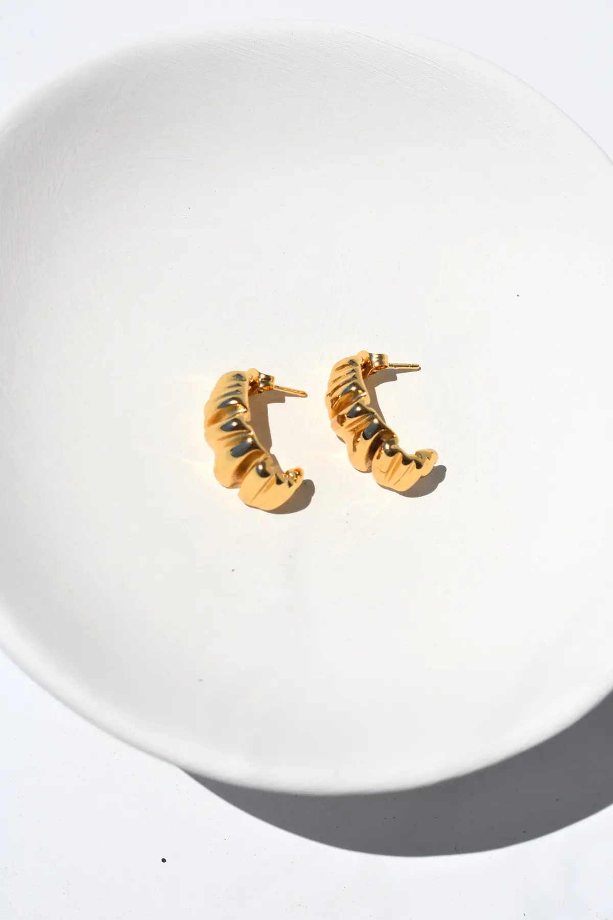 Croissant Earrings