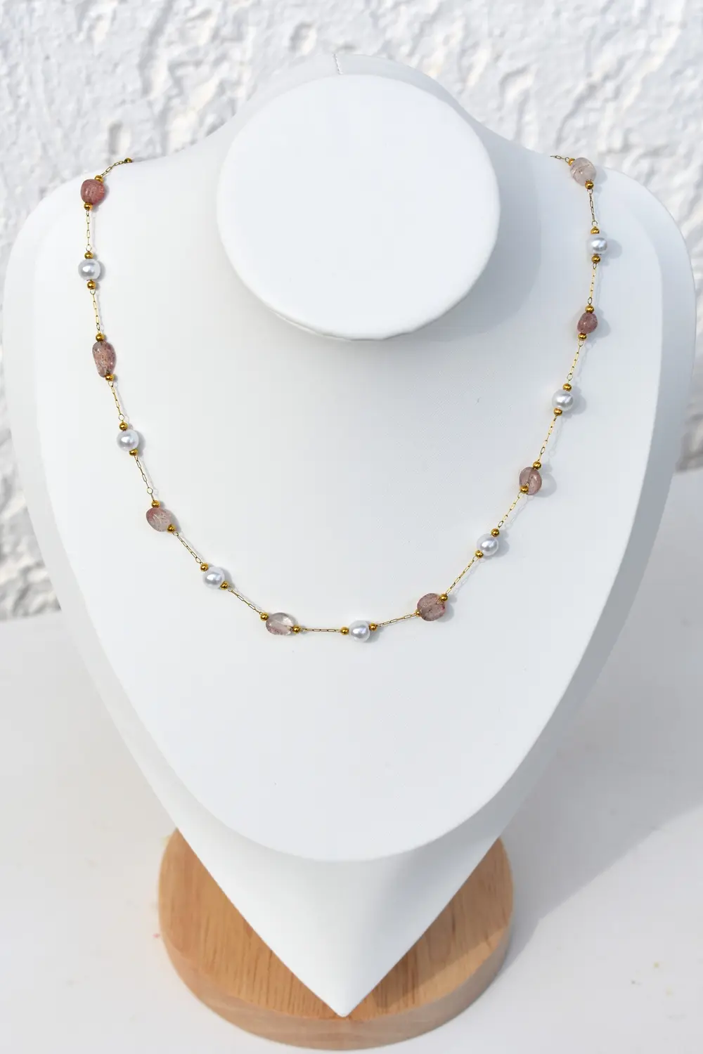 Lunea Pink Necklace