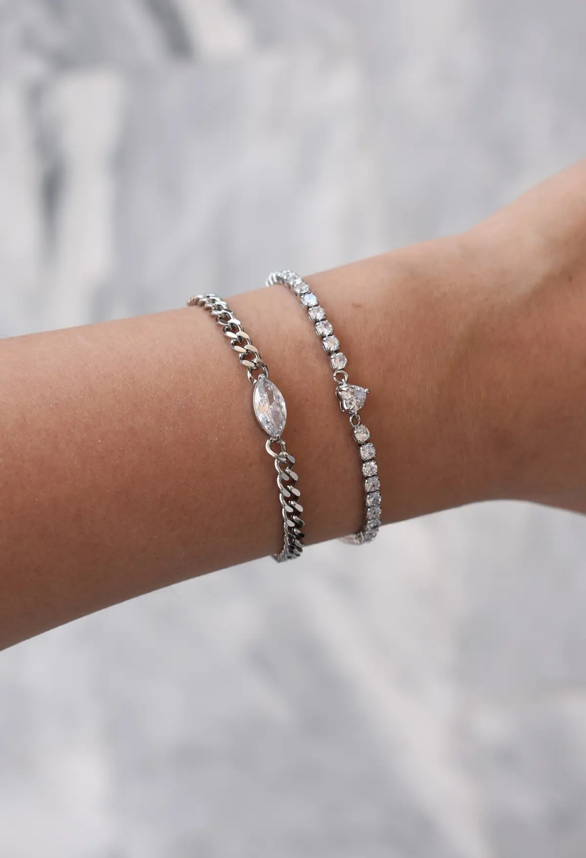 Angel Kiss Bracelet Silver