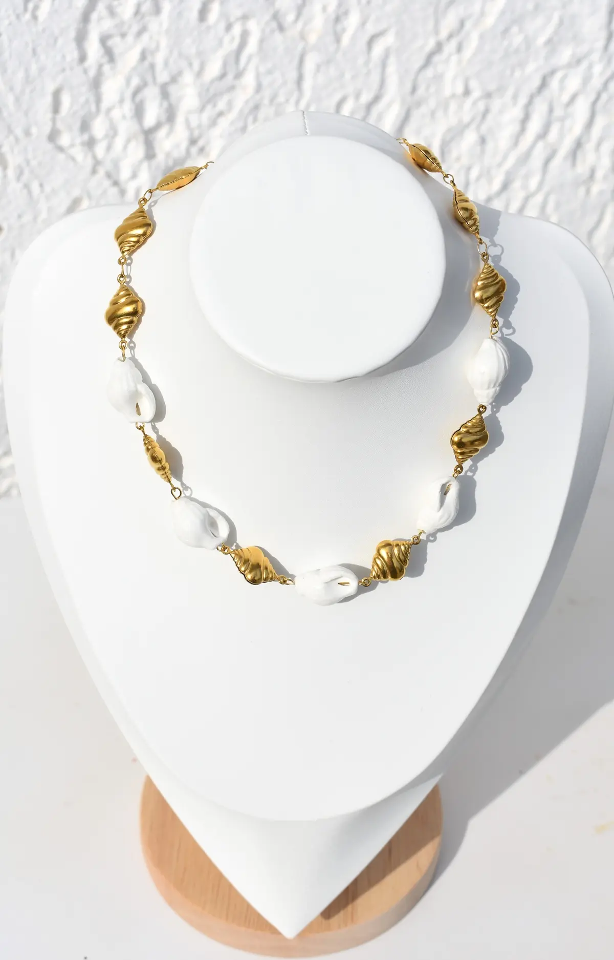 Gold Shell Necklace